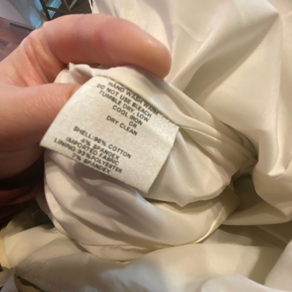 Jessica McClintock For Gunne Sax Red Rose Strapless Dress Size 11 B13 - Picture 3 of 6